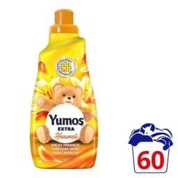 Yumoş Extra Konsantre Çamaşır Yumuşatıcı Hanımeli 60 Yıkama