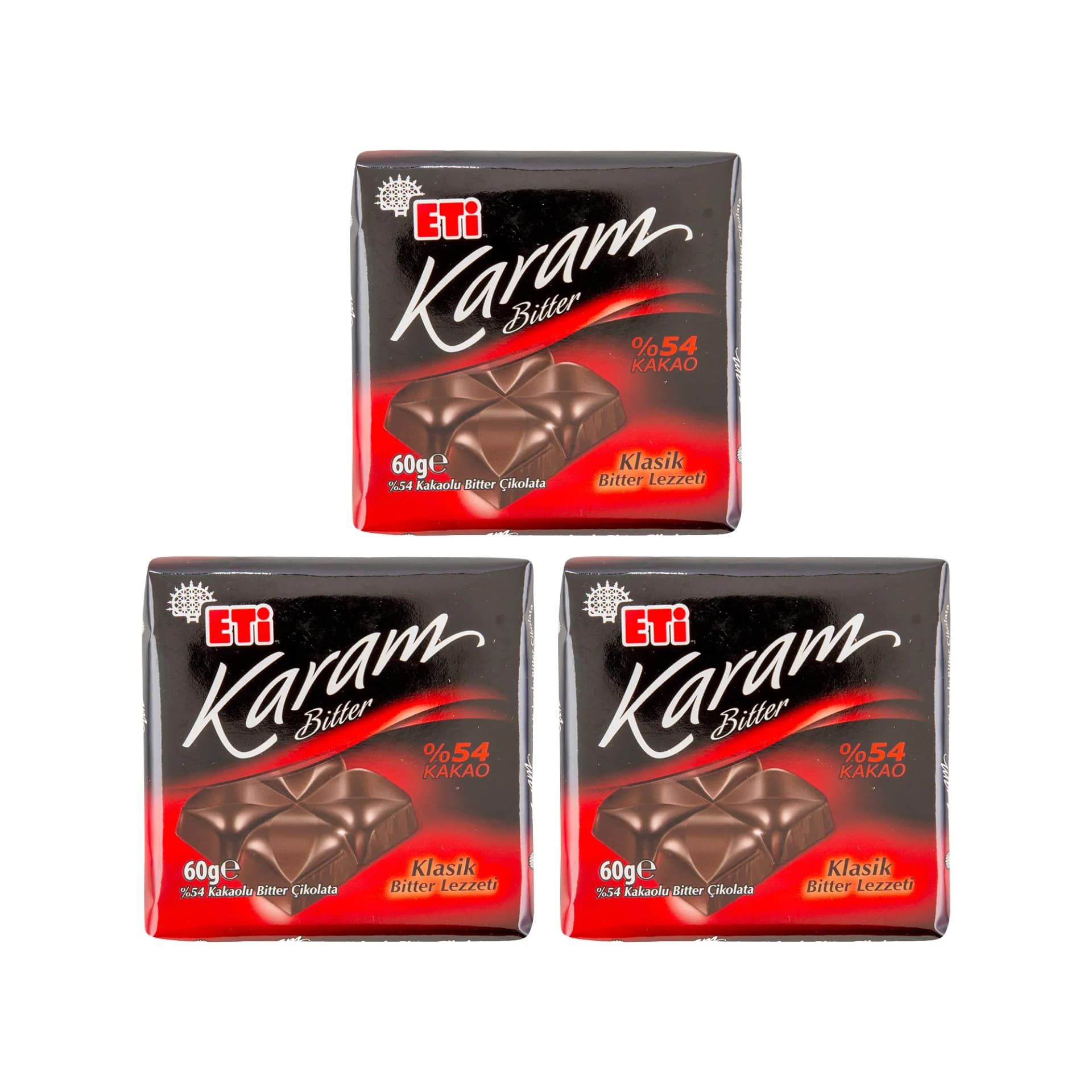 Eti Karam %54 Kakaolu Bitter Çikolata