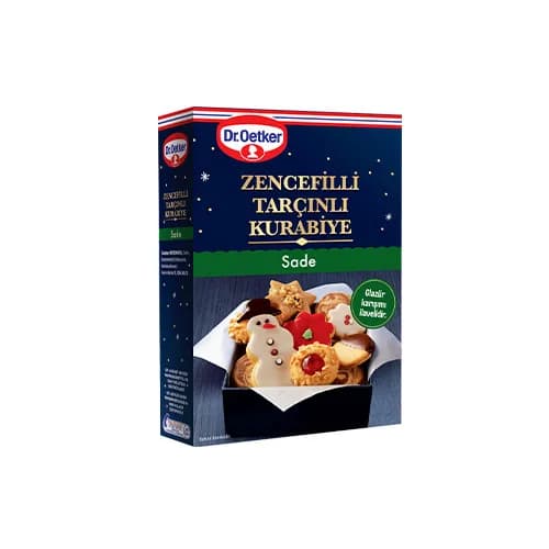 Dr.Oetker Zencefilli Tarçınlı Kurabiye Sade