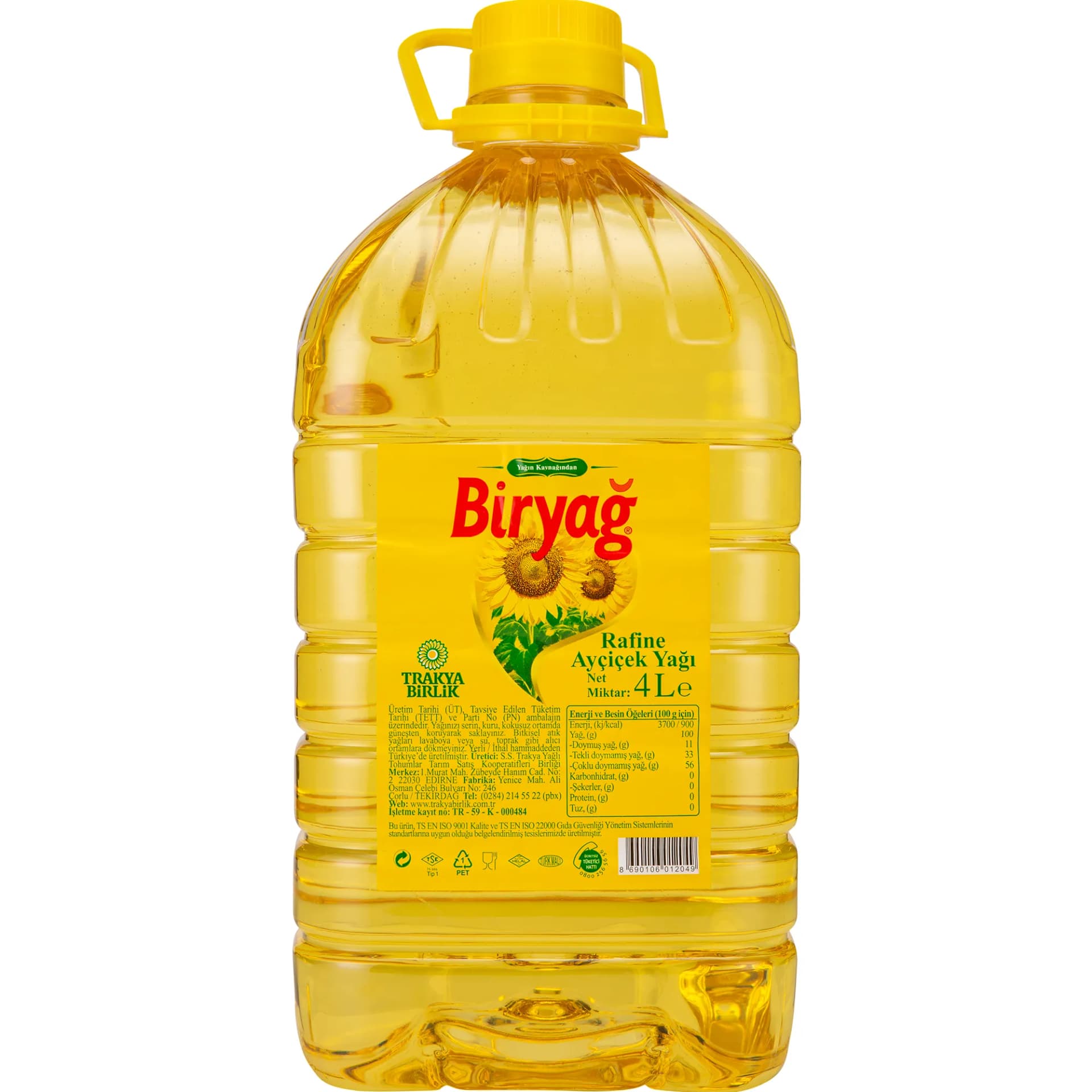 Biryağ Ayçiçek Yağı