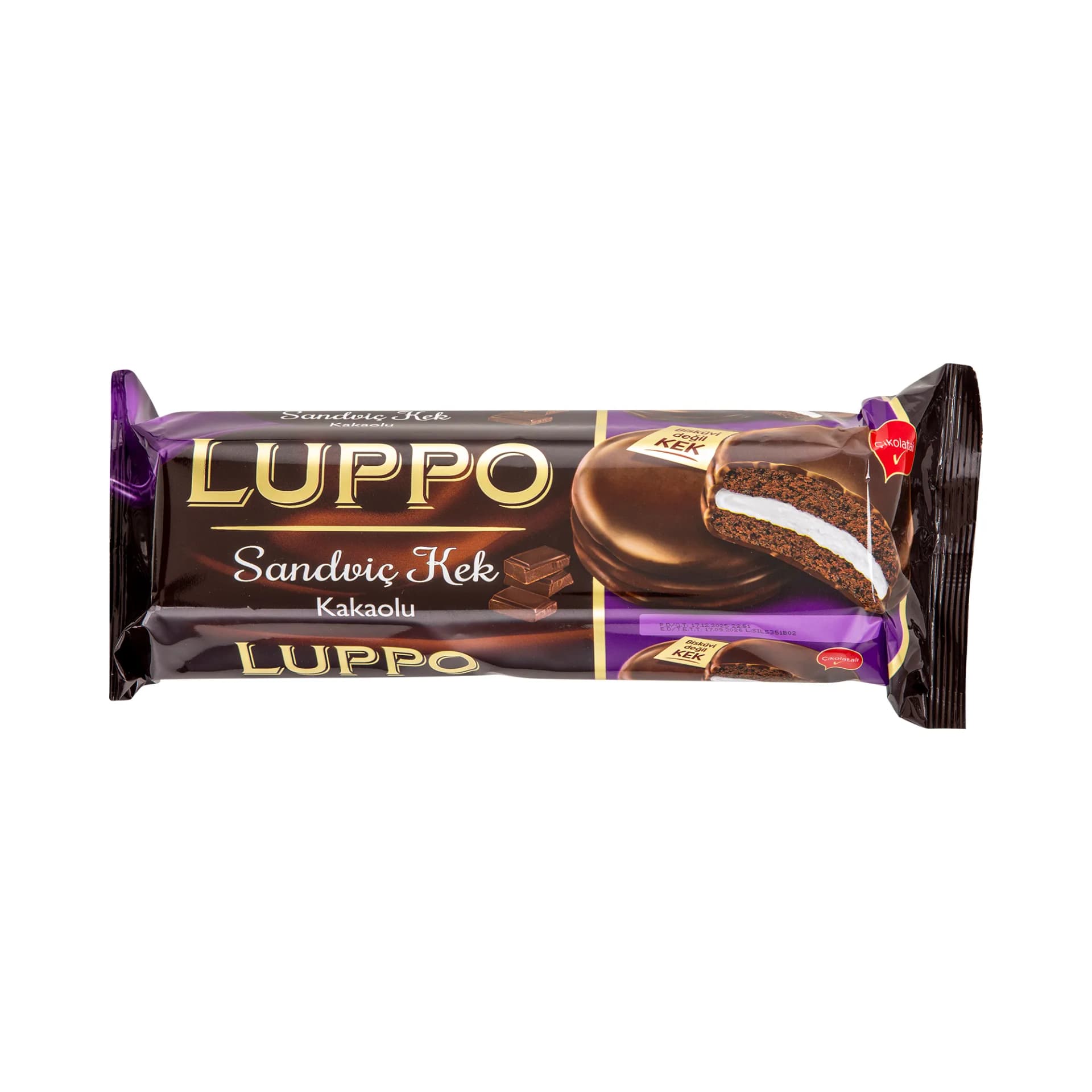 Luppo Kakaolu Sandviç Kek