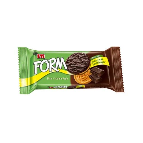Eti Form Bitter Çikolata Kaplı Lifli Bisküvi