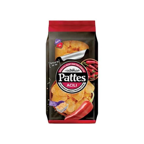 Pattes Acılı Patates Cipsi