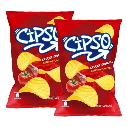 Cipso Ketçap Aromalı Patates Cipsi