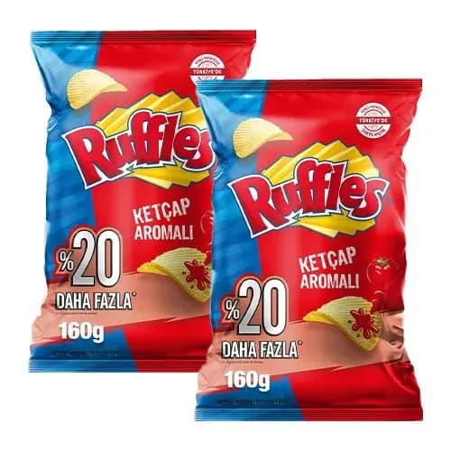 Ruffles Ketçap Aromalı Patates Cipsi Parti Boy