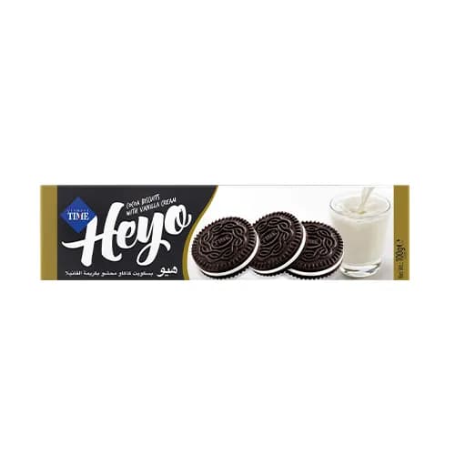 Çizmeci Time Heyo Vanilya Kremalı Kakaolu Bisküvi