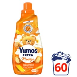 Yumoş Extra Konsantre Çamaşır Yumuşatıcı Manolya 60 Yıkama