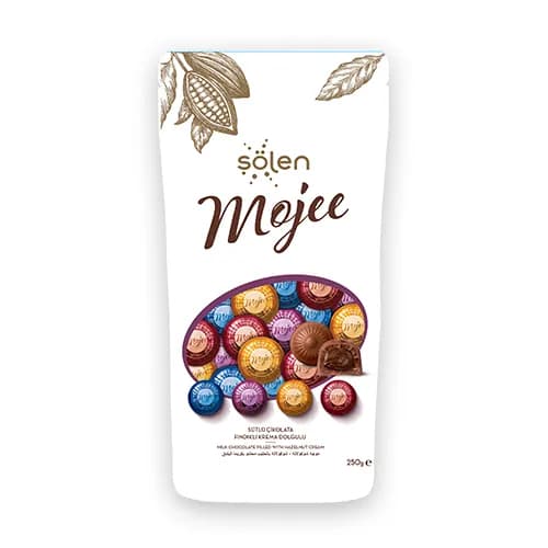 Mojee Fındıklı Krema Dolgulu Sütlü Çikolata