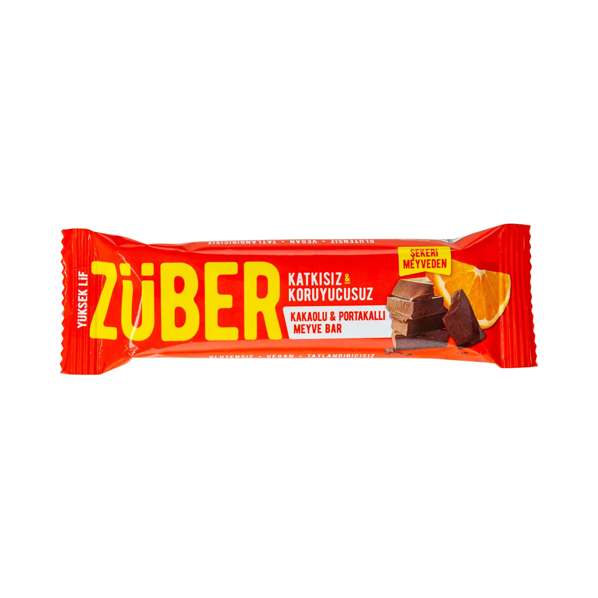 Züber Kakaolu ve Portakallı Meyve Bar