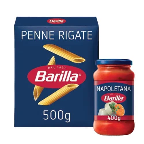 Barilla Kalem Makarna & Napoletana Sosu