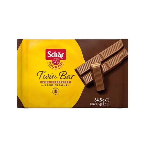 Schar Glutensiz Çiftli Çikolata Bar