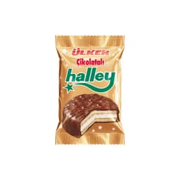 Ülker Halley Çikolata Kaplı Bisküvi