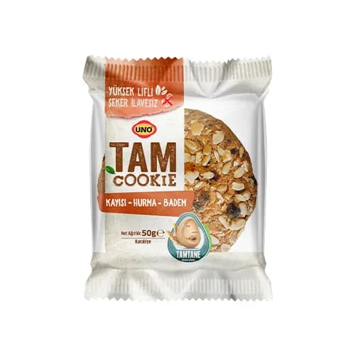 Uno Tam Cookie Kayısı & Hurma & Badem