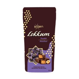 Lokkum Sütlü Çikolata Kaplamalı Fındıklı Lokum