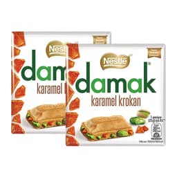Nestle Damak Karamel Krokan Antep Fıstıklı Beyaz Çikolata (60 g x 2)