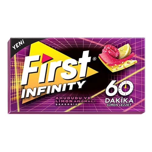 First 60 Dakika Ahududu & Limon Aromalı Şekersiz Sakız