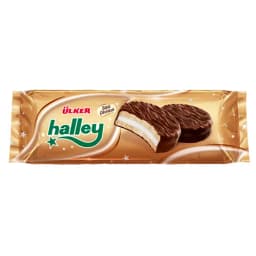 Ülker Halley Çikolata Kaplı Bisküvi