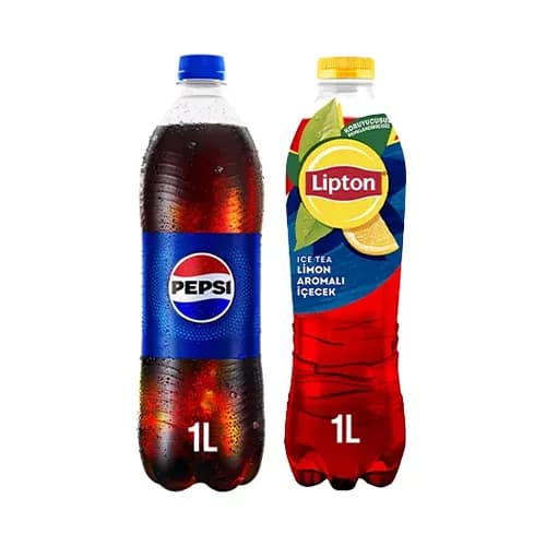 Pepsi & Lipton Ice Tea Limon
