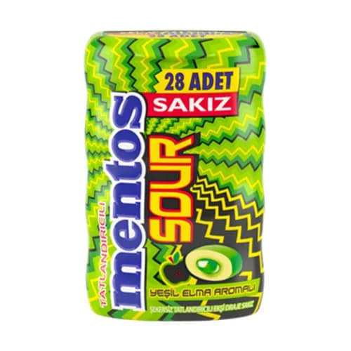 Mentos Ekşi Sakız Elma