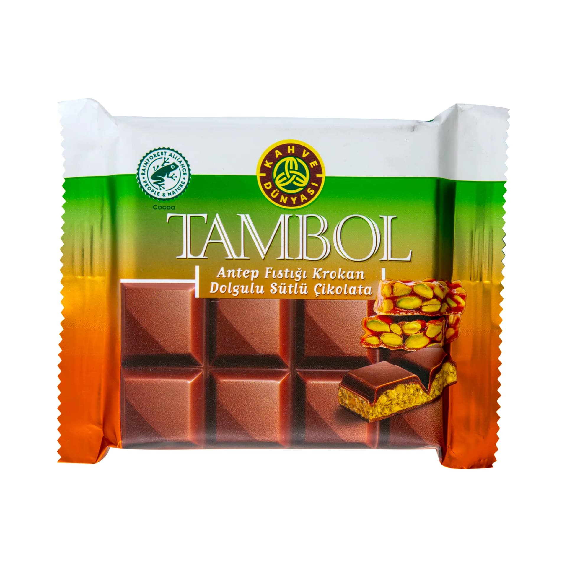 Tambol Sütlü Antep Fıstık Krokanlı