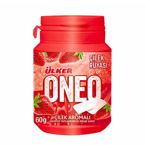 Oneo Çilek Aromalı Draje Sakız