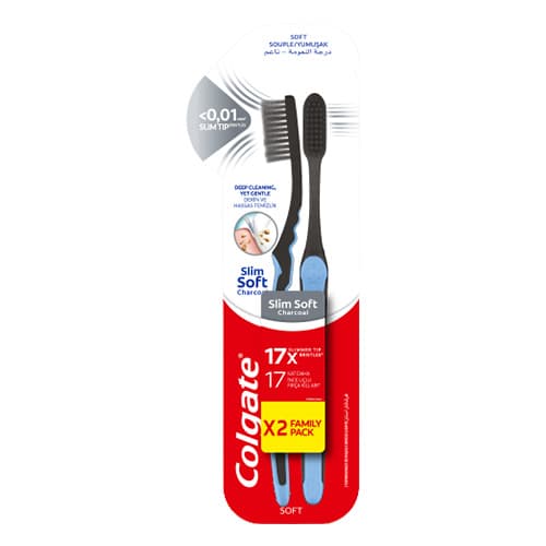 Colgate Mikro İnce Siyah Yumuşak Diş Fırçası