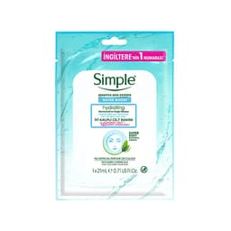 Simple Water Boost Nemlendirici Kağıt Maske
