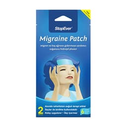 StopEver Migren Gidermeye Yardımcı Soğutucu Hidrojel Plaster