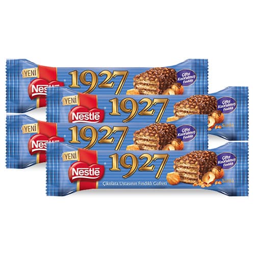 Nestle 1927 Çifte Kavrulmuş Fındıklı Gofret