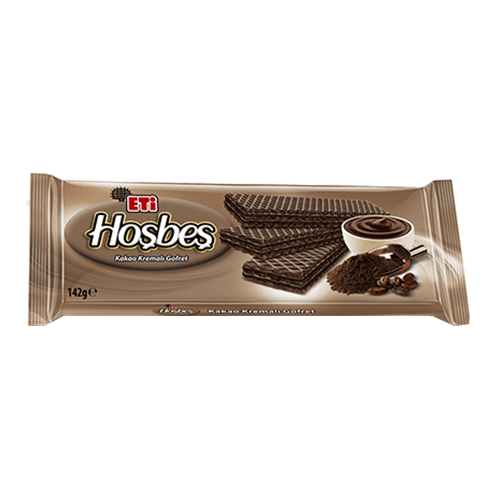 Eti Hoşbeş Kakao Kremalı Kakaolu Gofret