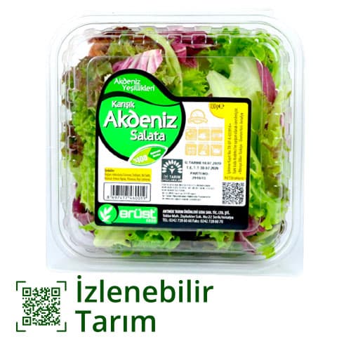 Erüst Karışık Akdeniz Salata Paket