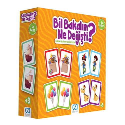 Bil Bakalım Ne Değişti Eğitici Kutu Oyunu