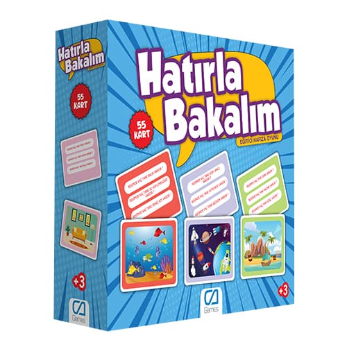 Hatırla Bakalım Eğitici Kutu Oyunu