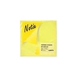 Notix Neon Sarı Yapışkanlı Not Kağıtları