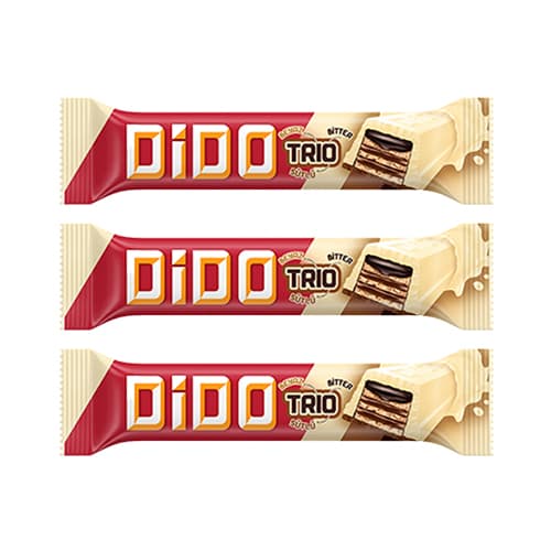Ülker Dido Trio Çikolatalı Gofret