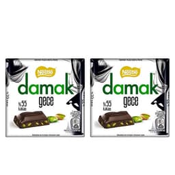 Nestle Damak Gece Antep Fıstıklı %55 Bitter Çikolata