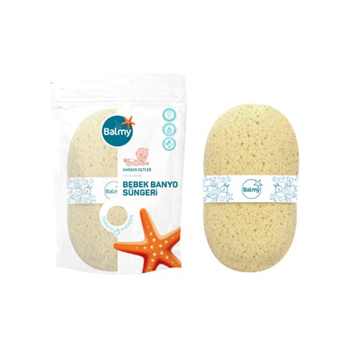 Balmy Naturel Bebek Banyo Süngeri