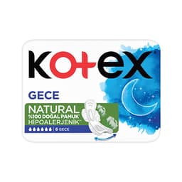 Kotex Natural Ultra Ped Gece