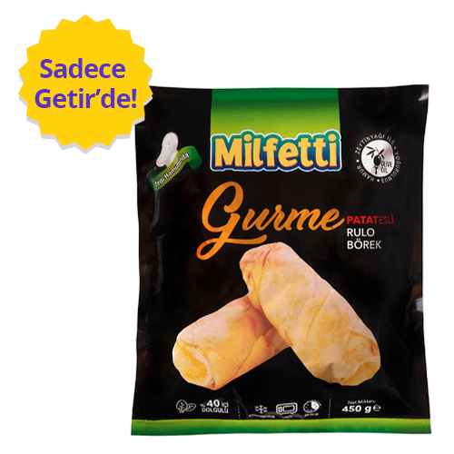 Milfetti Gurme Serisi Patatesli Mini Rulo Börek