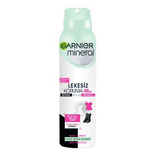 Garnier Mineral Lekesiz Koruma Sprey Deodorant