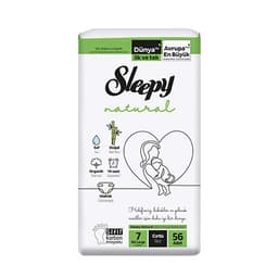 Sleepy Natural Bantlı Bez XXL 7 Beden