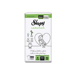Sleepy Natural Külot Bez XL 6 Beden