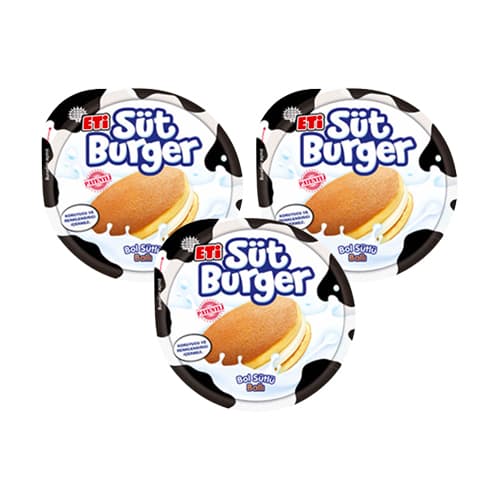 Eti Süt Burger Sütlü Krema Dolgulu Ballı Kek