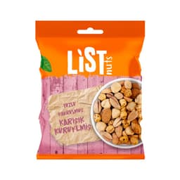 List Nuts Tuzlu Kavrulmuş Karışık Kuruyemiş