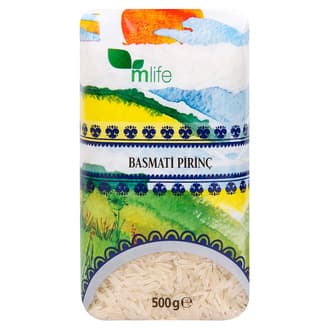 M Life Basmati Pirinç 500 G