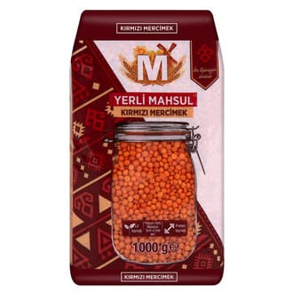 Migros Yerli Kırmızı Mercimek 1 Kg