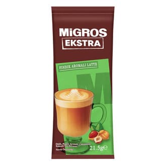 Migros Ekstra Fındık Aromalı Latte 21.5 G