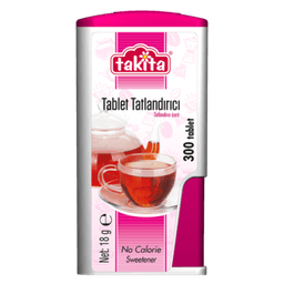 Takita Tablet Tatlandırıcı 300 Adet 18 G