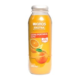 Migros Extra Sıkma Portakal Suyu 250 Ml