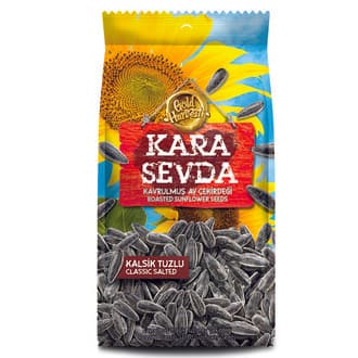 Kara Sevda Klasik Tuzlu Ayçekirdeği 180 G
